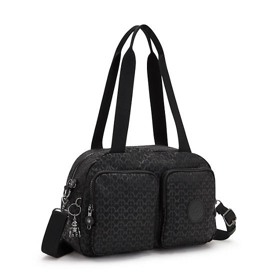 Kipling Cool Defea Printed Schoudertassen Zwart | BE 1398RV